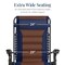 Best Choice Products Oversized Padded Zero Gravity Chair, Folding Outdoor Patio Recliner w/ Side Tray